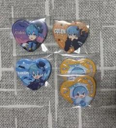 ころんくん ハート缶バッジ(ハロウィンセット)