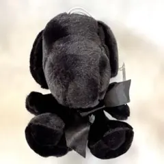 スヌーピー　ブラック　ぬいぐるみ
