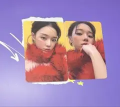 aespa <rich man>burst ver封入トレカ　ウィンター日本限定