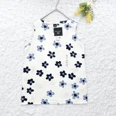 【新品・タグ付】ユニクロ × マリメッコ グラフィックTシャツ（ノースリーブ）M