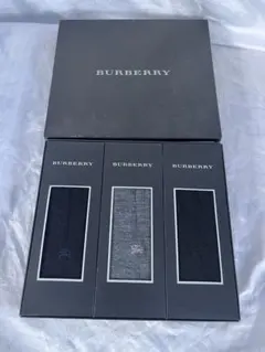 BURBERRY ソックス 3足セット