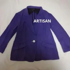 ARTISAN テーラードジャケット パープルのサムネイル