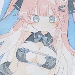 【一点物】水彩手描きアナログイラスト オリジナル