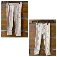 GAPハート&ミキミニ総柄レギンス2枚セット
