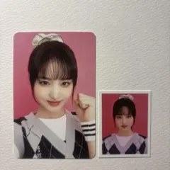 IVE 2023 シーグリ リズ　トレカ　証明写真