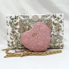 Dioramour Dior Caro チェーン カナージュ　ハート ポーチのサムネイル
