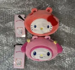 新品　ハローキティ　マイメロディ　ポーチ 2個セット　サンリオ