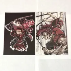 鬼滅の刃 継国縁壱 竈門炭治郎 縁壱零式 全集中展 幕間画 ポストカード