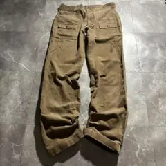 00s archive corduroy straight pants flap