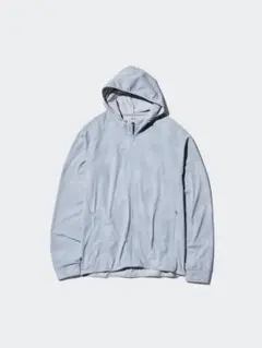 【未使用】 ユニクロ ドライEX UVカットフルジップパーカ ガラ GRAY