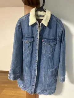 LEVI'S プレミアムボアデニムジャケット S 長め