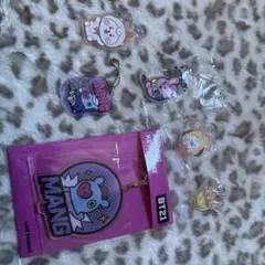 BT21 MANG キーホルダー 6個セット