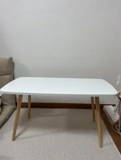 ホワイト長方形テーブル