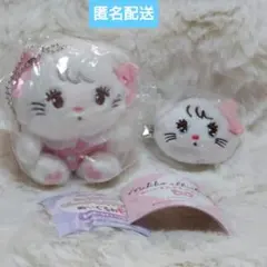mikko　ぬいぐるみ2＆ぬいぐるみまえがみクリップ　ムース　2個セット