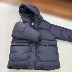 ZARA ネイビー ダウンコート 110