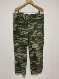 70s リザードカモ ベイカーパンツ タイプ カーゴパンツ ミリタリー