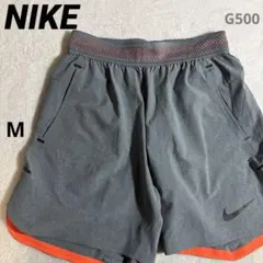 NIKE/ナイキ/DRI-FIT/ショートパンツ/グレー＆蛍光オレンジ/G500