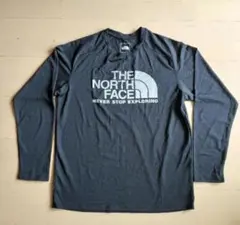 THE NORTH FACE ロゴ 長袖Tシャツ Mサイズ