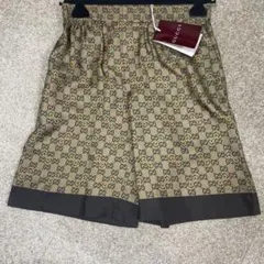 【新品未使用】GUCCI GG総柄ショートパンツ　シルク　798619のサムネイル