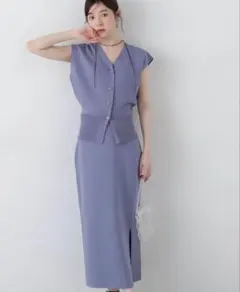 プロポーションボディドレッシング　ニットセットアップ