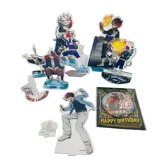 僕のヒーローアカデミア ヒロアカ 轟焦凍 アクリルスタンド 缶バッジ まとめ