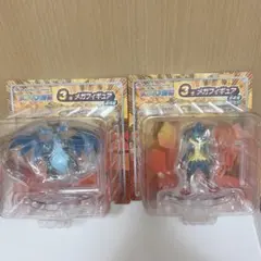 d*9様 ポケモン メガくじ2015 メガフィギュア リザードン ルカリオ 2点