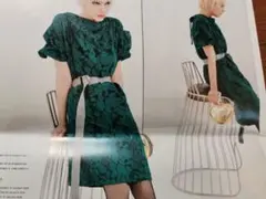 バルーン袖グリーンレースワンピース vivienne westwoodのサムネイル