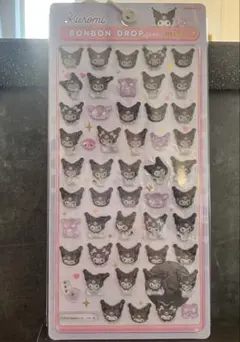 【正規品】ボンボンドロップシールミニ　クロミ