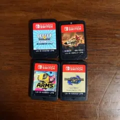 Nintendo Switch ゲームソフト 4本セット