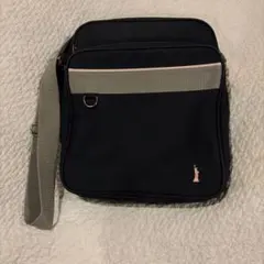 [イーストボーイ・スクール] ショルダーバッグ ネイビー×ベビーピンク