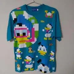 ディズニーリゾート Disney Tシャツ S ドナルドダック ドット