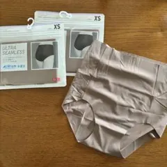 UNIQLO エアリズム　シームレスショーツ XS ブラウン　3枚セット