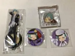 ツイステ　リーチ兄弟　アクスタ、缶バッチ、アクリルバッチ