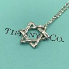 極美品✨️ ティファニー スターオブダビデ 星ネックレス シルバー925 ティファニー ネックレス スター オブ ダビデ シルバー925