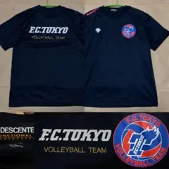 FC東京 バレーボール チーム Tシャツ ネイビー 2026年最新】FC東京バレーボールの人気アイテム - メルカリ