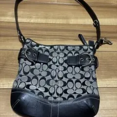 COACH ショルダーバッグ シグネチャー ブラック