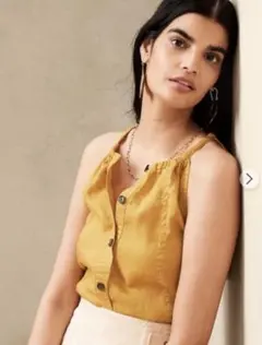 Banana Republic☆バナリパ リネン キャミソール