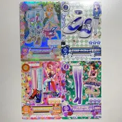 【アイカツ！カード】アイカツ 星宮いちご 氷上スミレ 一ノ瀬かえで ぱるる
