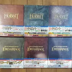 【新品】ホビット、ロードオブザリング エクステンデッド・エディション　全６作 新品】ホビット、ロードオブザリング エクステンデッド