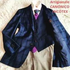 INCOTEX カノニコ セットアップ スリーピース ベスト イタリア製生地