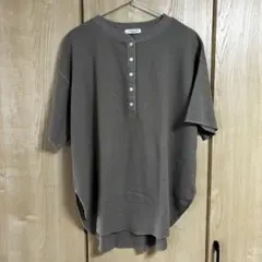 【美品】FREAKS'S STORE ヘンリーネックTシャツ フリーサイズ