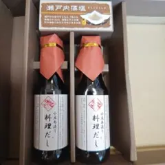 美食ファクトリー　小豆島造り料理だし2本と瀬戸内藻塩50gのサムネイル