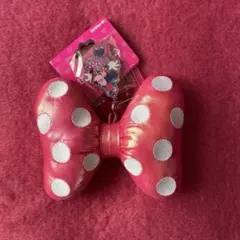 ミニーのファンダーランド　リボン　キーチェーン