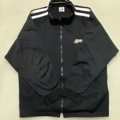 【80s90s】PUMA トラックジャケット ヴィンテージ ブラックXL