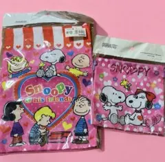 スヌーピー巾着袋２枚セット