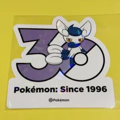 ポケモン 韓国限定 30周年記念ステッカー ニャオニクス - メルカリ