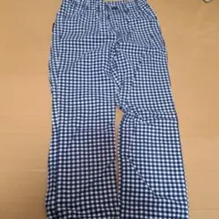 3can4on ギンガムチェック ロングパンツ 130cmのサムネイル