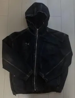 希少✨サグクラブ スパイク ジャケット ブラック デニム風 韓国人気ブランド 希少✨サグクラブ スパイク ジャケット ブラック デニム風 韓国