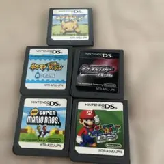 ニンテンドーDS ゲームソフト 5本セット