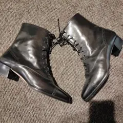 Lorena Marazzini 黒 レザー ブーツ　23.5